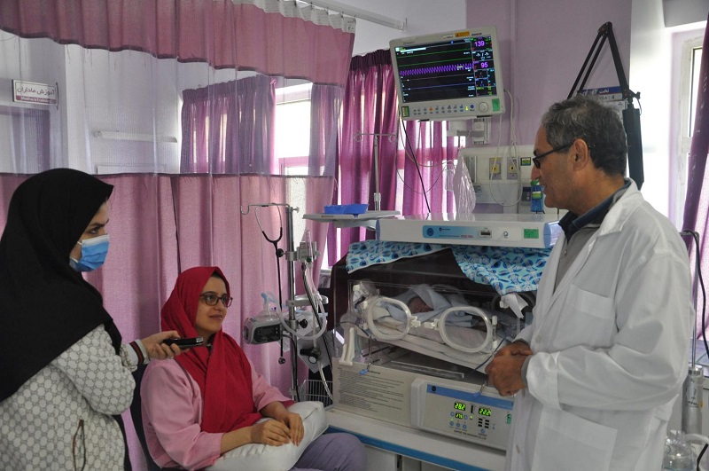 نجات جان نوزاد تازه متولد شده بعد از 14 روز  2