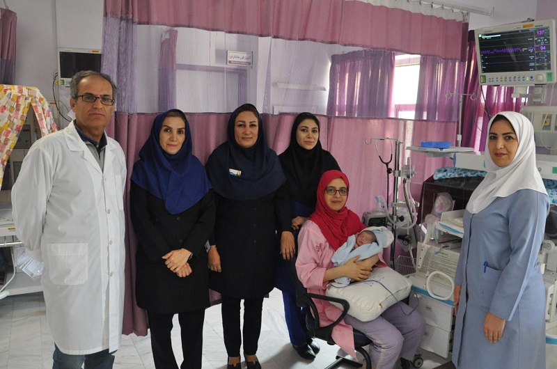 نجات جان نوزاد تازه متولد شده بعد از 14 روز  4