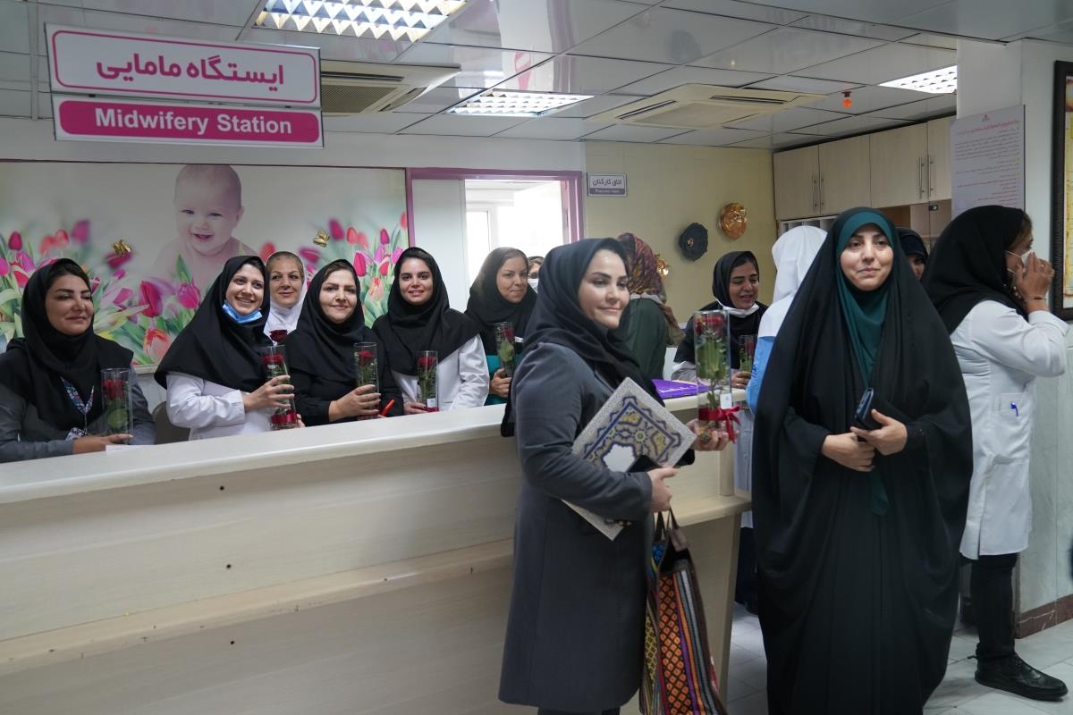 اهدای گل پرستار 1404 56