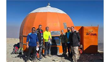 گزارش تصویری / صعود گروه کوهنوردی به قله توچال