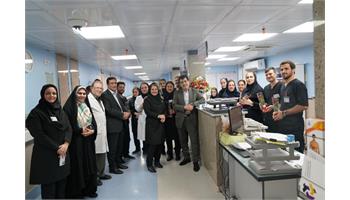 گرامیداشت روز پرستار در بیمارستان نفت تهران