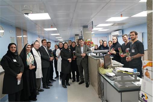 گرامیداشت روز پرستار در بیمارستان نفت تهران