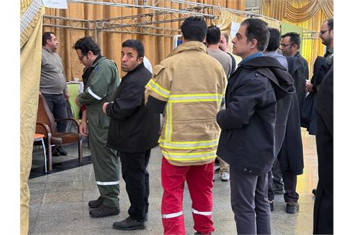 اجرای طرح واکسیناسیون پیشگیرانه در مرکز سلامت کار انبار نفت ری