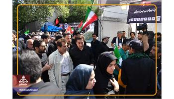 گزارش تصویری روز دوم خدمات‌رسانی موکب شهدای نفت
