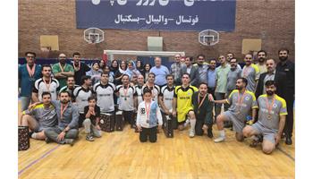 پایان مسابقات فوتسال کارکنان با معرفی تیم‌های برتر