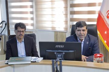 بازدید مدیرکل بازرسی وزارت نفت از واحدهای تابعه وزارت نفت در استان قم