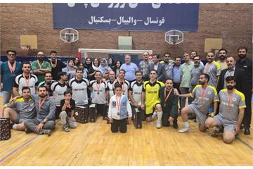 پایان مسابقات فوتسال کارکنان با معرفی تیم‌های برتر